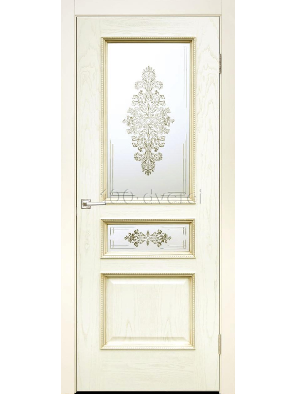 Межкомнатная дверь Аврора Белый ясень