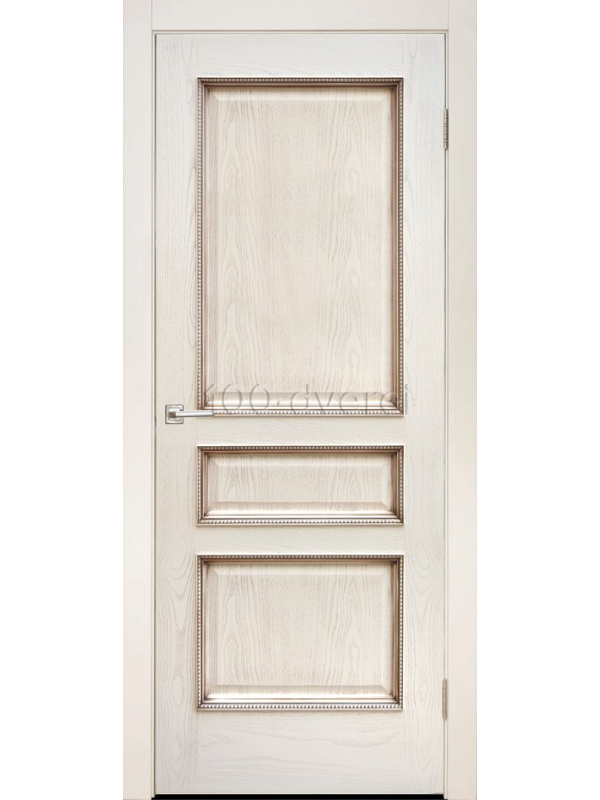 Межкомнатная дверь Аврора Ясень карамельный с патиной