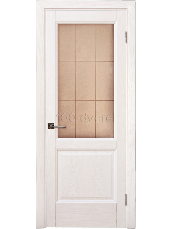Межкомнатная дверь Кеннеди Белый ясень