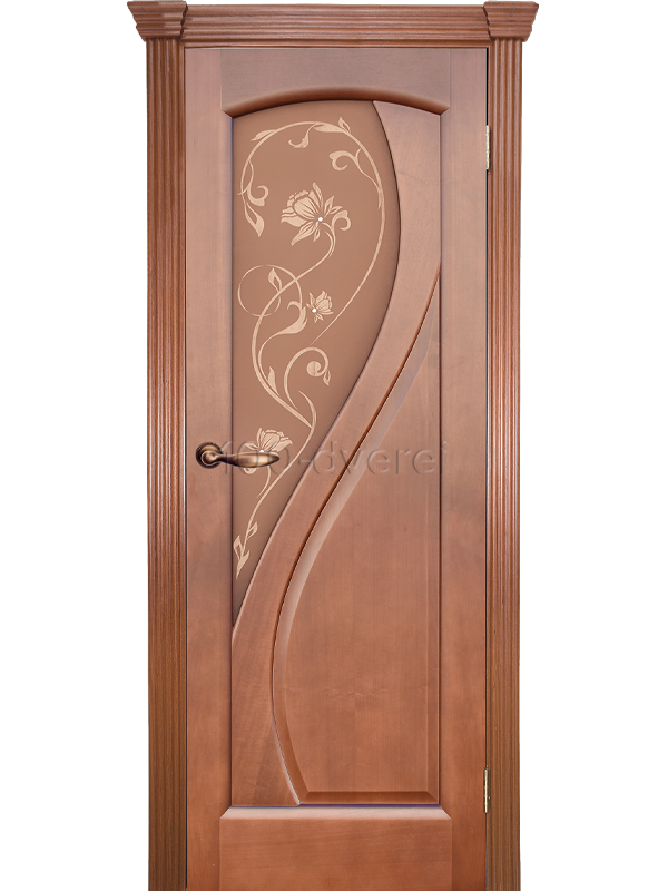 Межкомнатная дверь Вирджиния Темный анегри