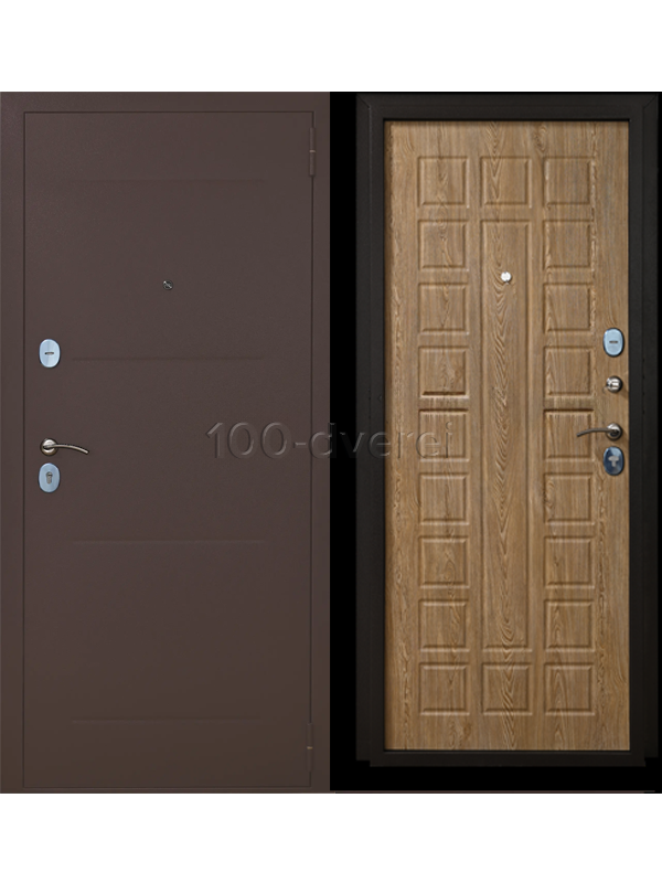 Входная дверь Атлант А60 Ель Карпатская