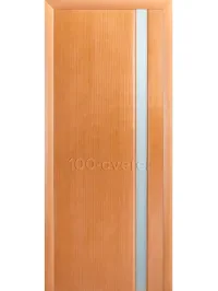 Светлая дверь с остеклением  Модерн 1 Б