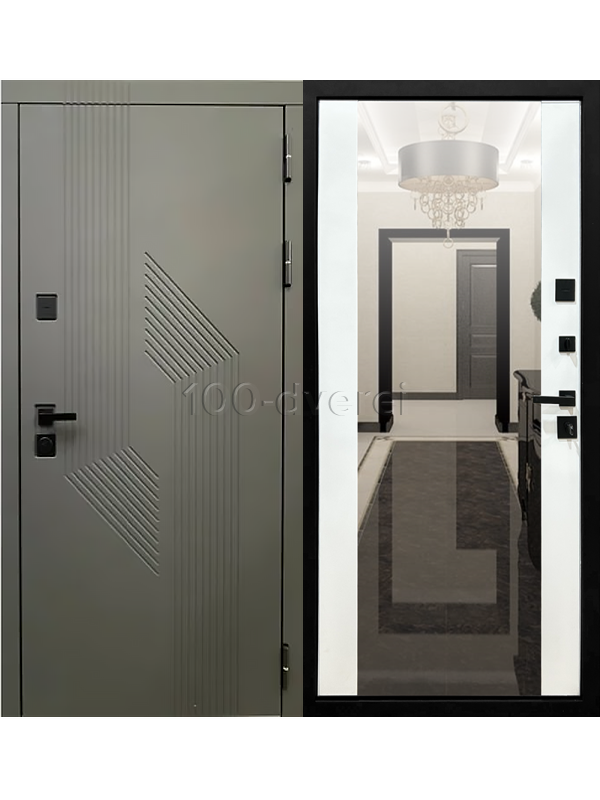 Входная дверь Kexal-5 ЗЕРКАЛО