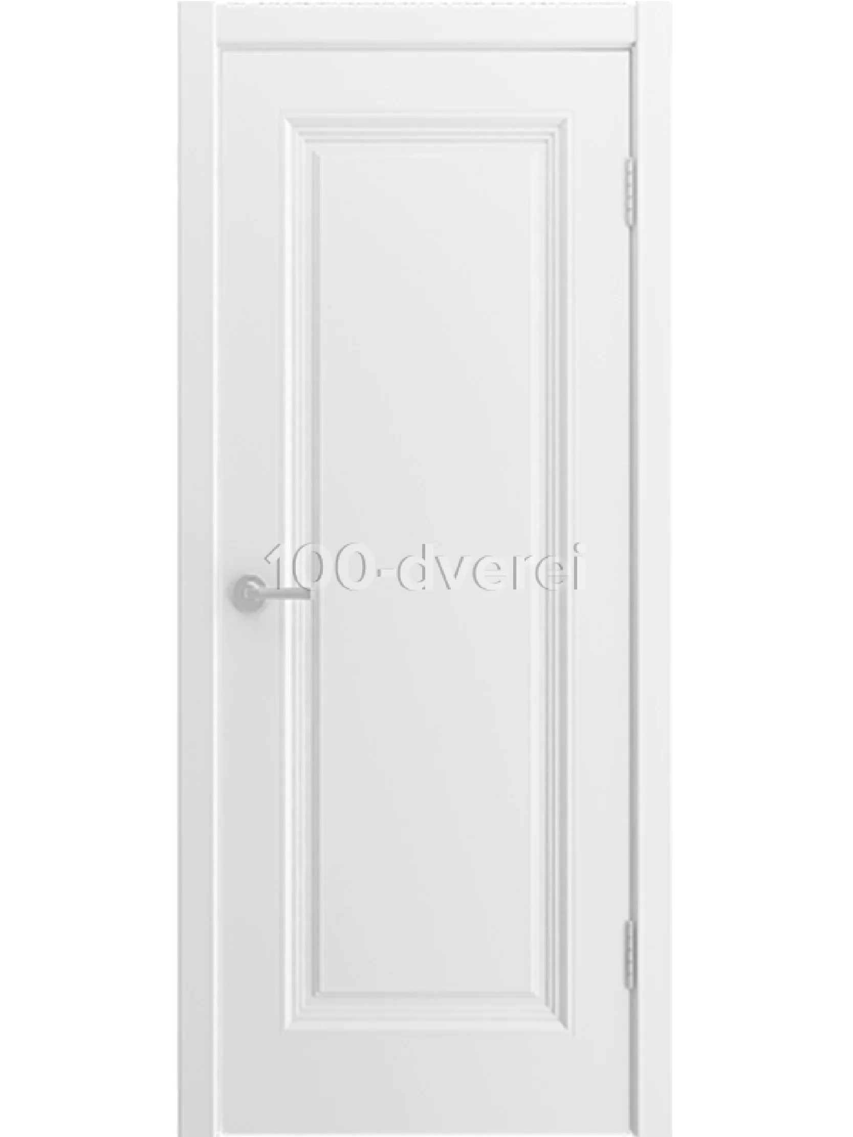 Межкомнатная дверь Shelly-1 ДГ Белая эмаль 