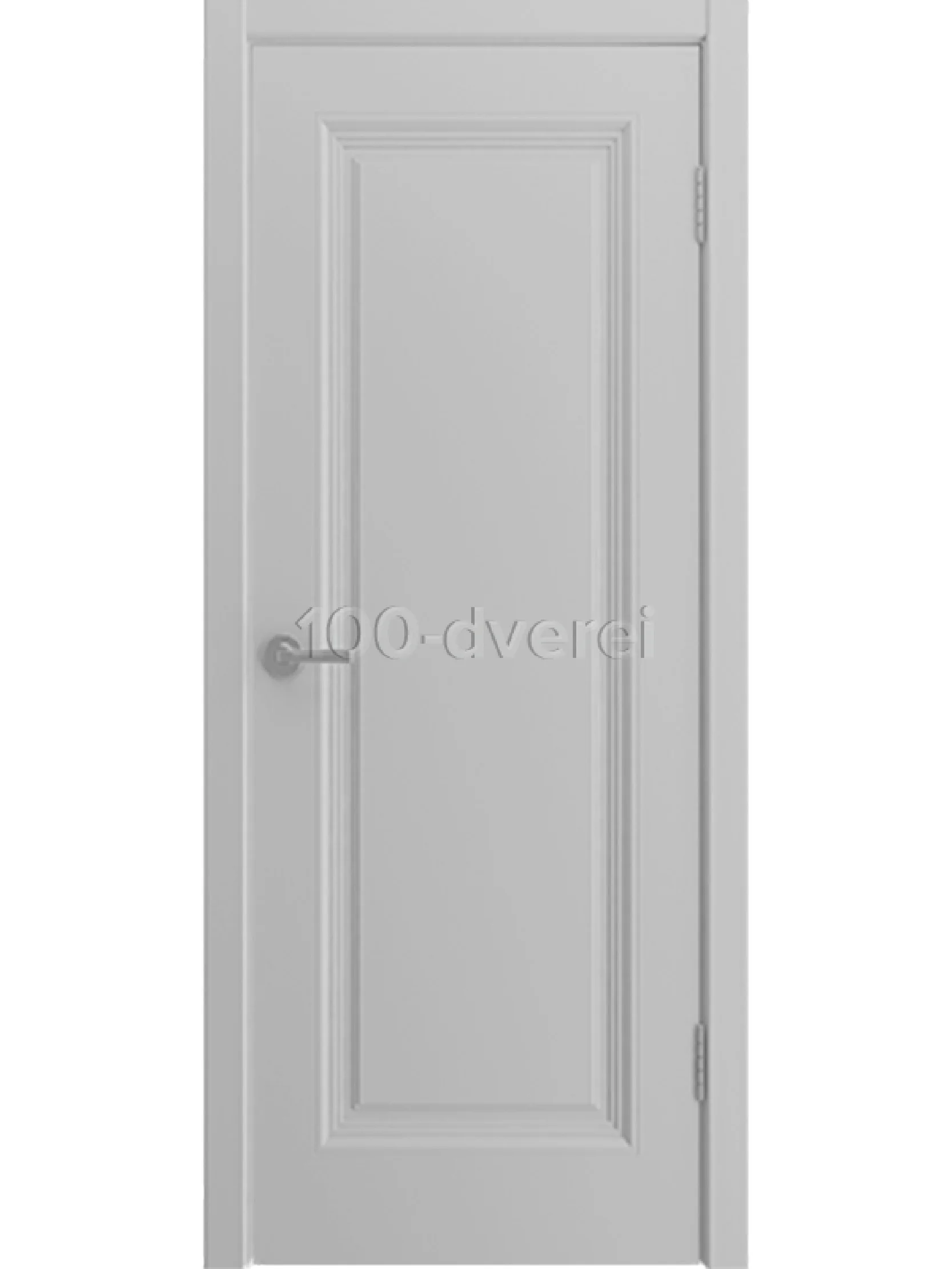 Межкомнатная дверь Shelly-1 ДГ Серая эмаль RAL 7047
