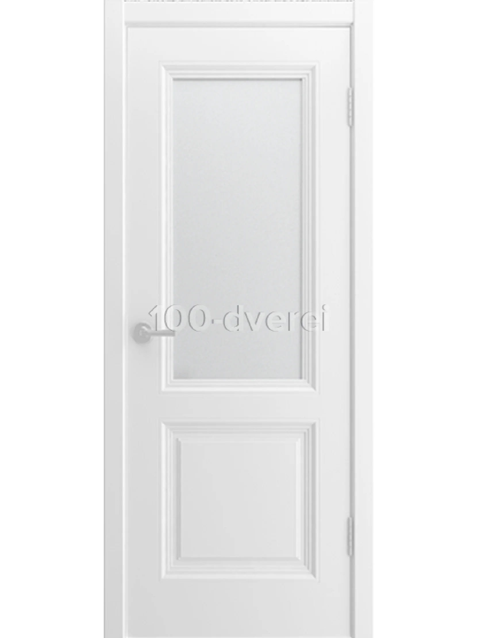 Межкомнатная дверь Shelly-2 ДО Белая эмаль