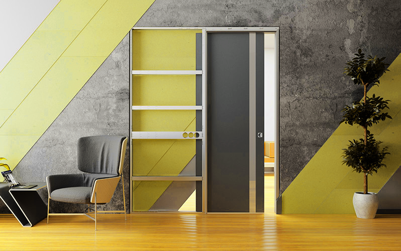 Пенал одностворачтый под межкомнатную дверь