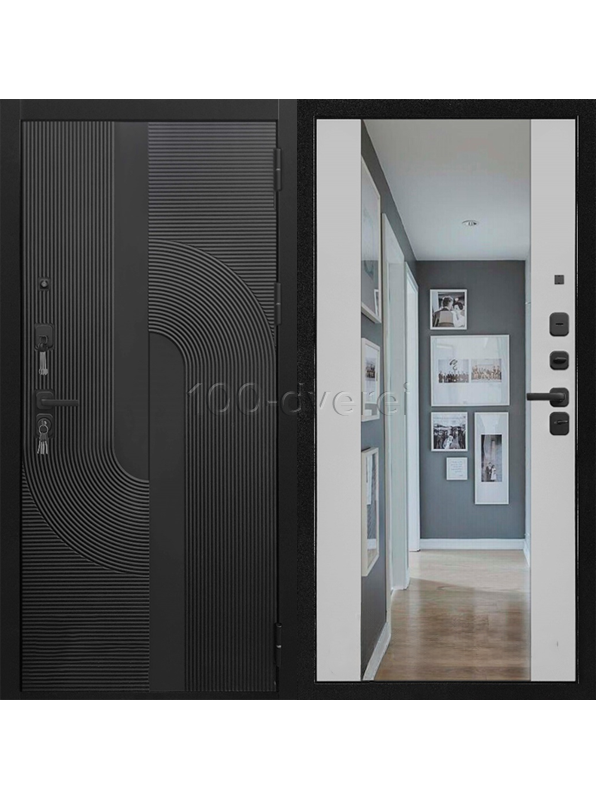 Входная дверь Спутник 3К Зеркало