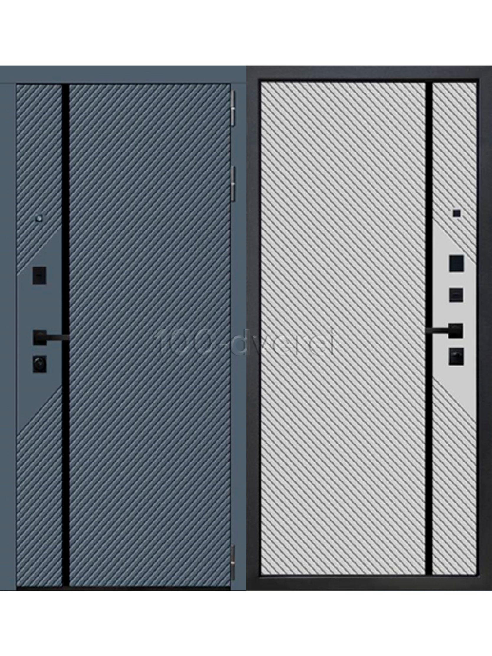 Входная дверь 3К YoDoors-16 Velluto Oscure AG 710