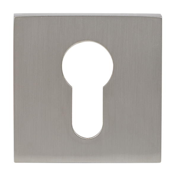 Накладка под цилиндр SC SQ-001 NICKEL