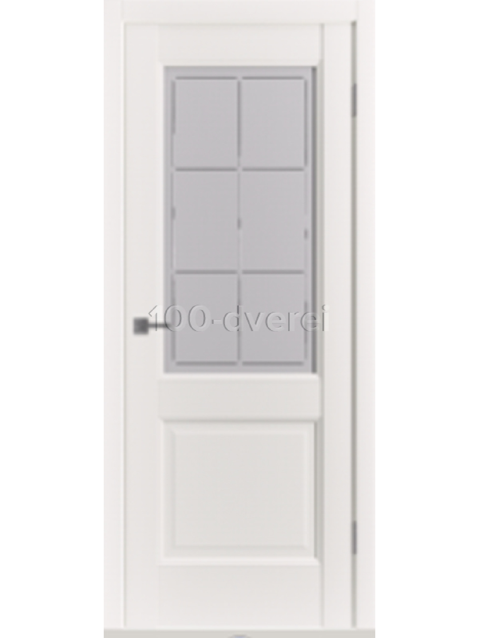 Межкомнатная дверь Exura-2 Midwhite Crystal Cloud