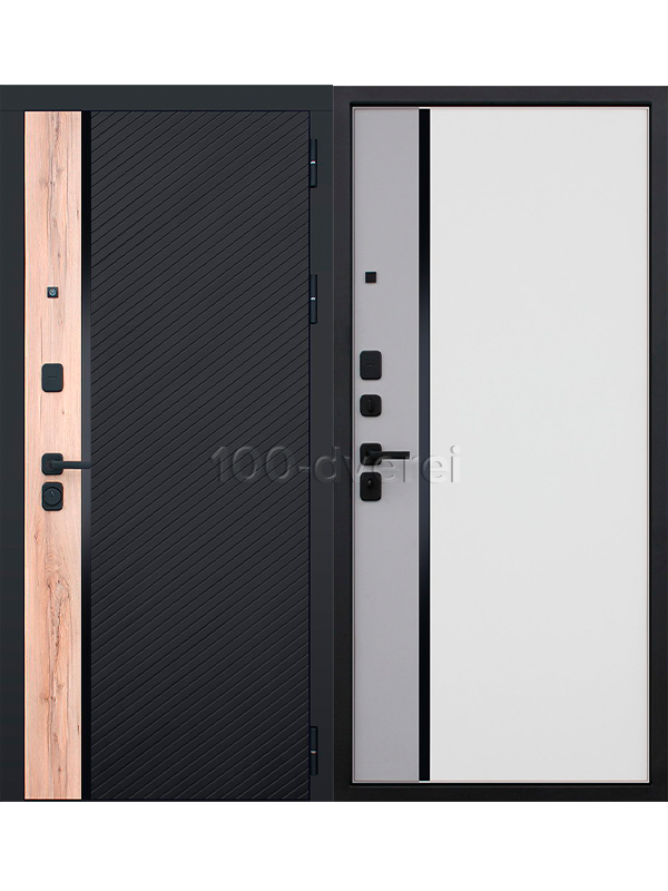 Входная дверь Артес Белый матовый