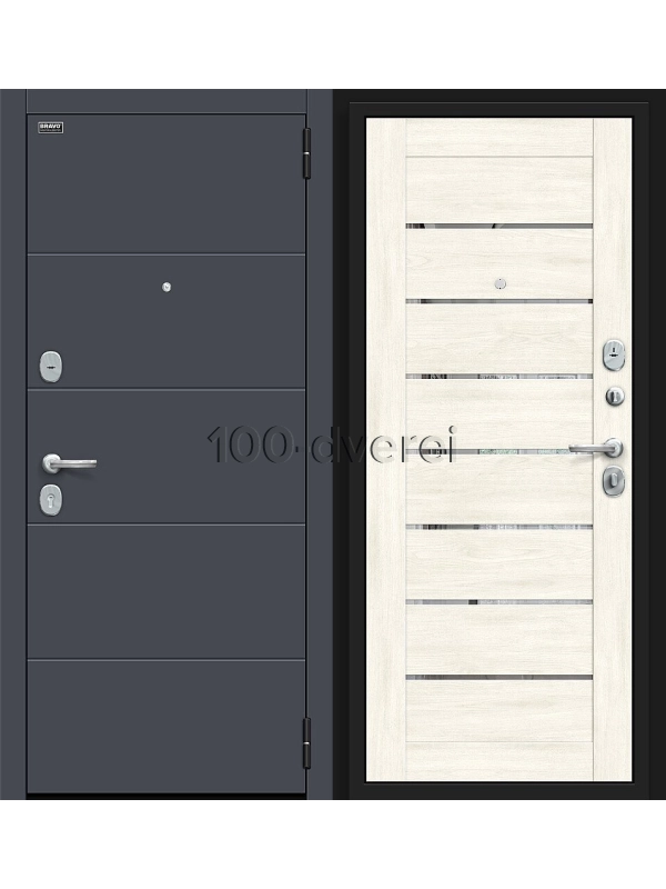 Входная дверь Плексо Kale Graphite Pro