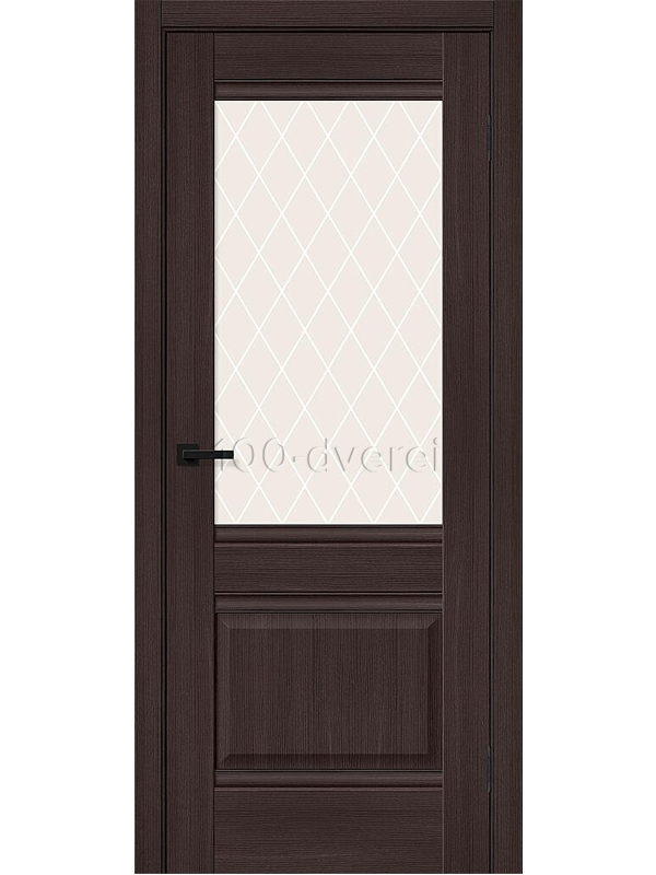 Межкомнатная дверь Прайм-3 White Crystal 