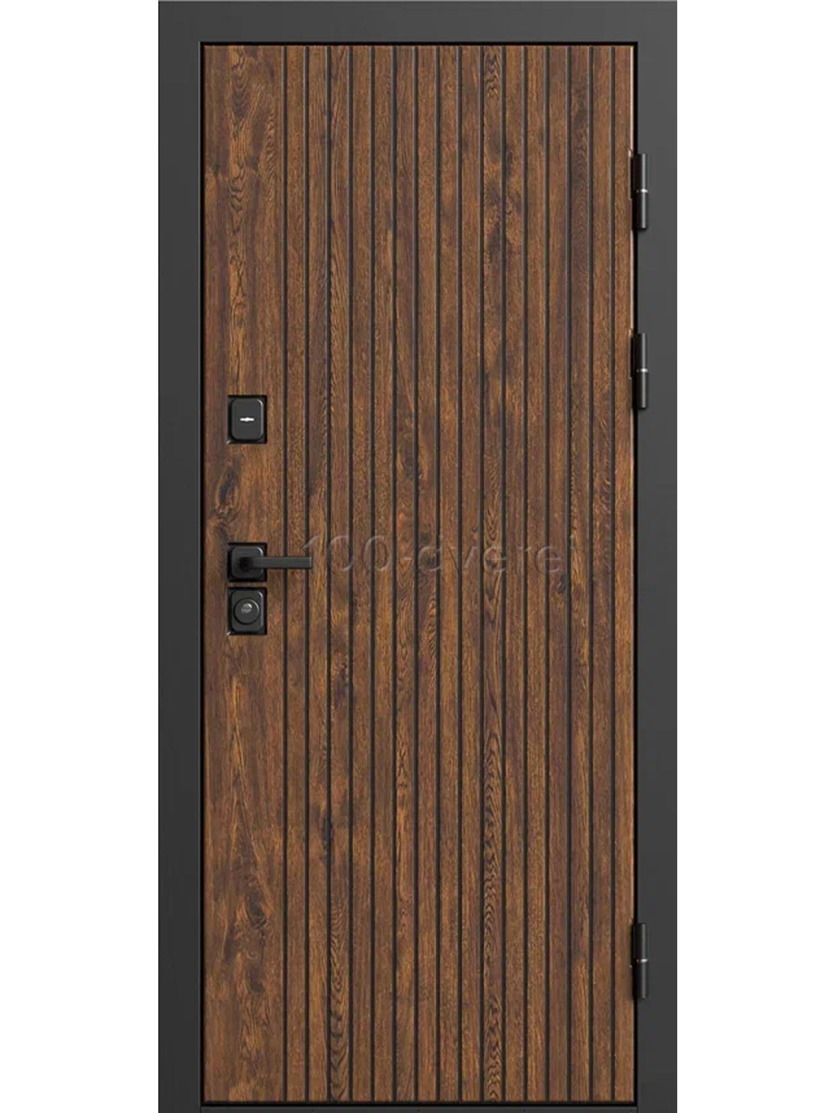 Входная дверь Вихрь Дуб+патина Ультра