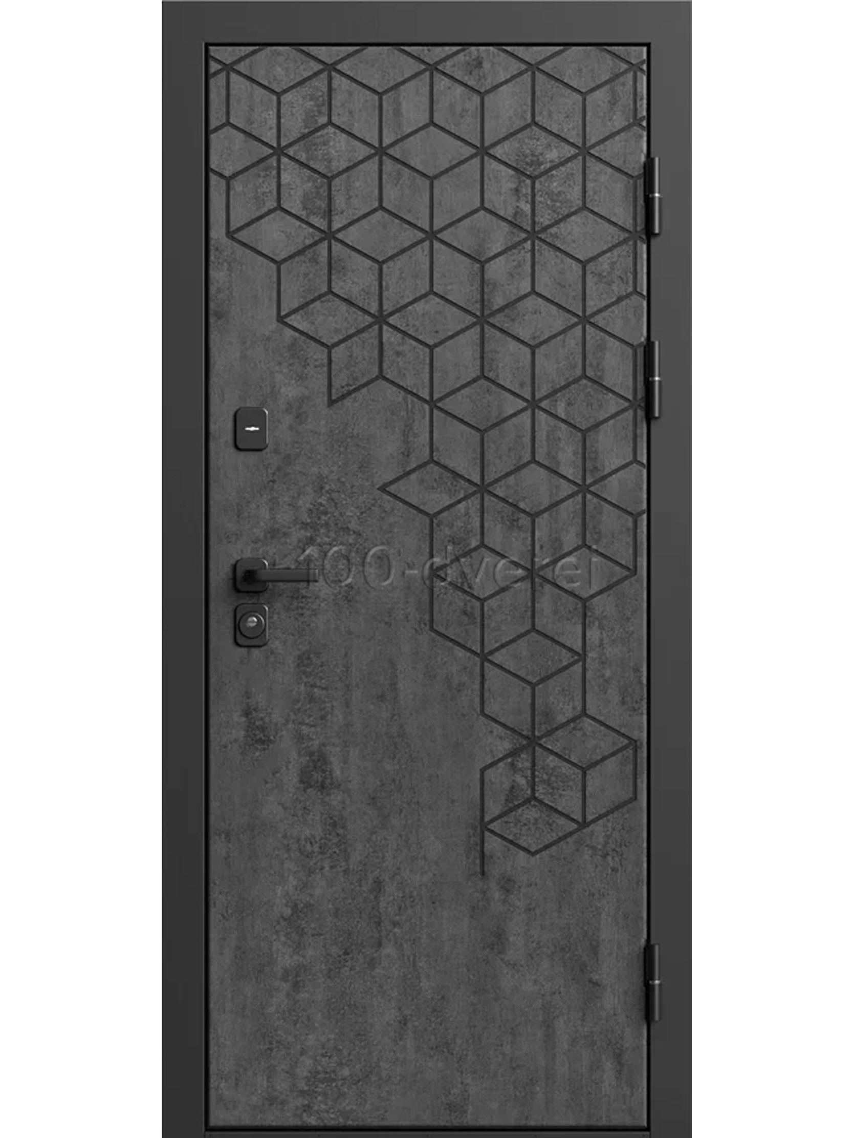 Входная дверь Старпорт Бетон Патина