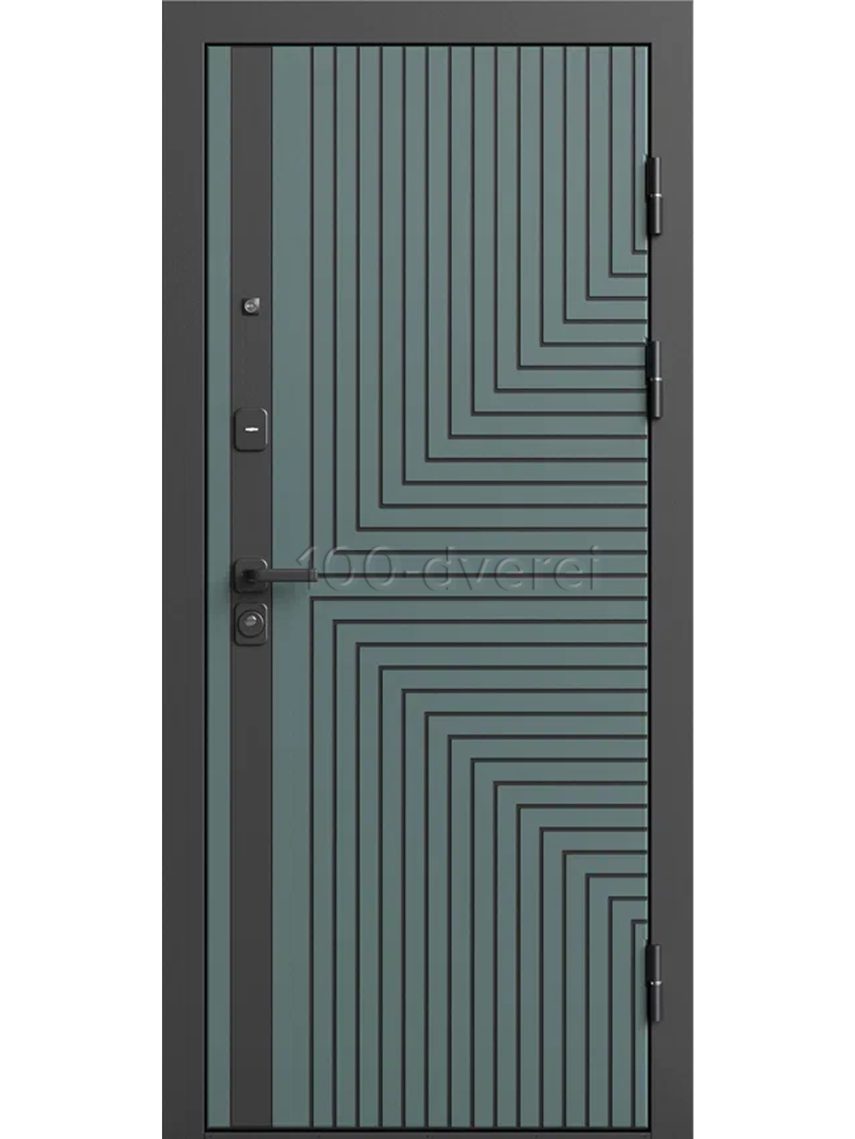 Входная дверь Кинетик STYLE velutto verde