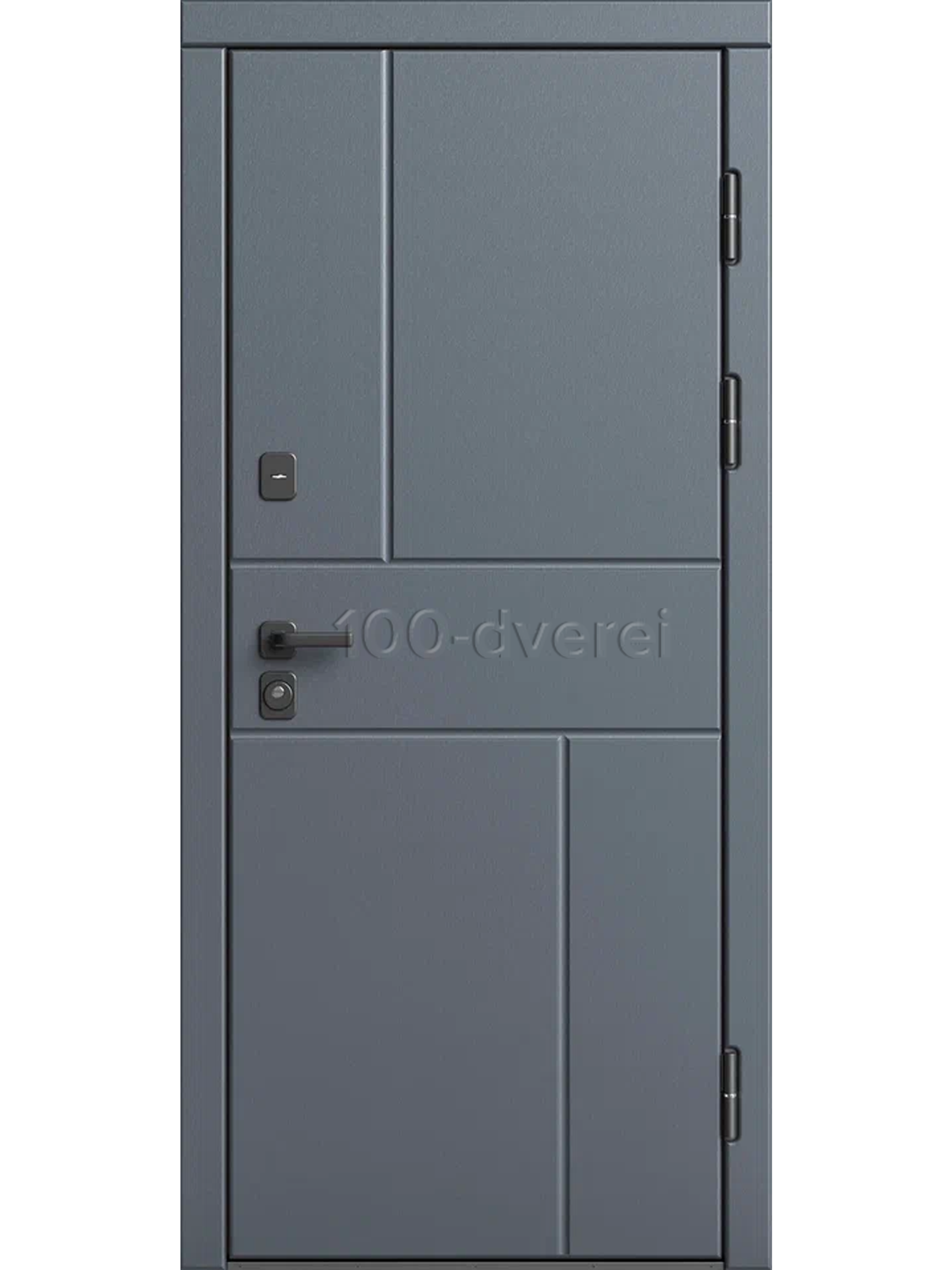 Входная дверь Сноу термо премиум Горизонт Steel line