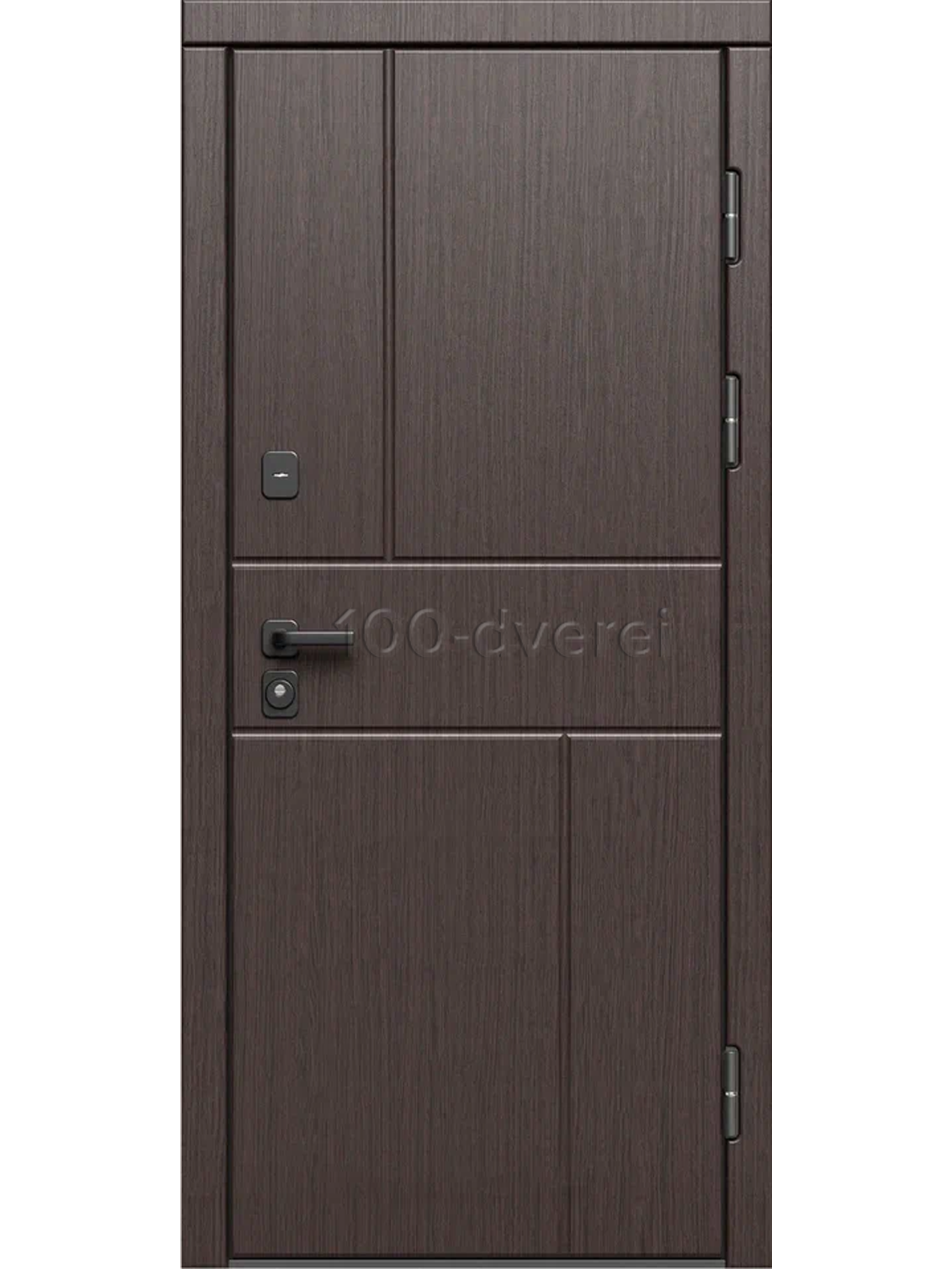 Входная дверь Сноу Термо Премиум Горизонт Венге