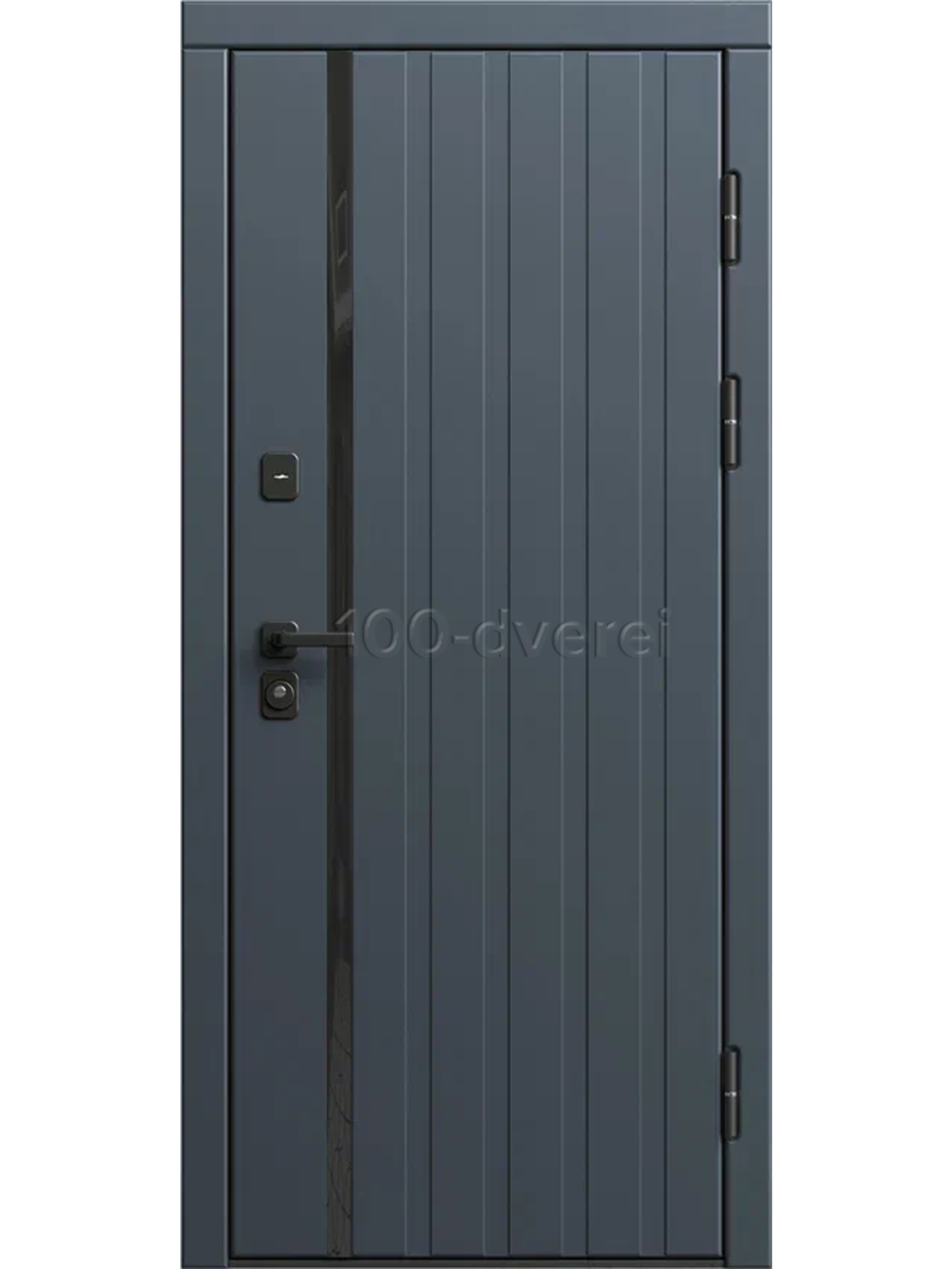 Входная дверь Минор Графит