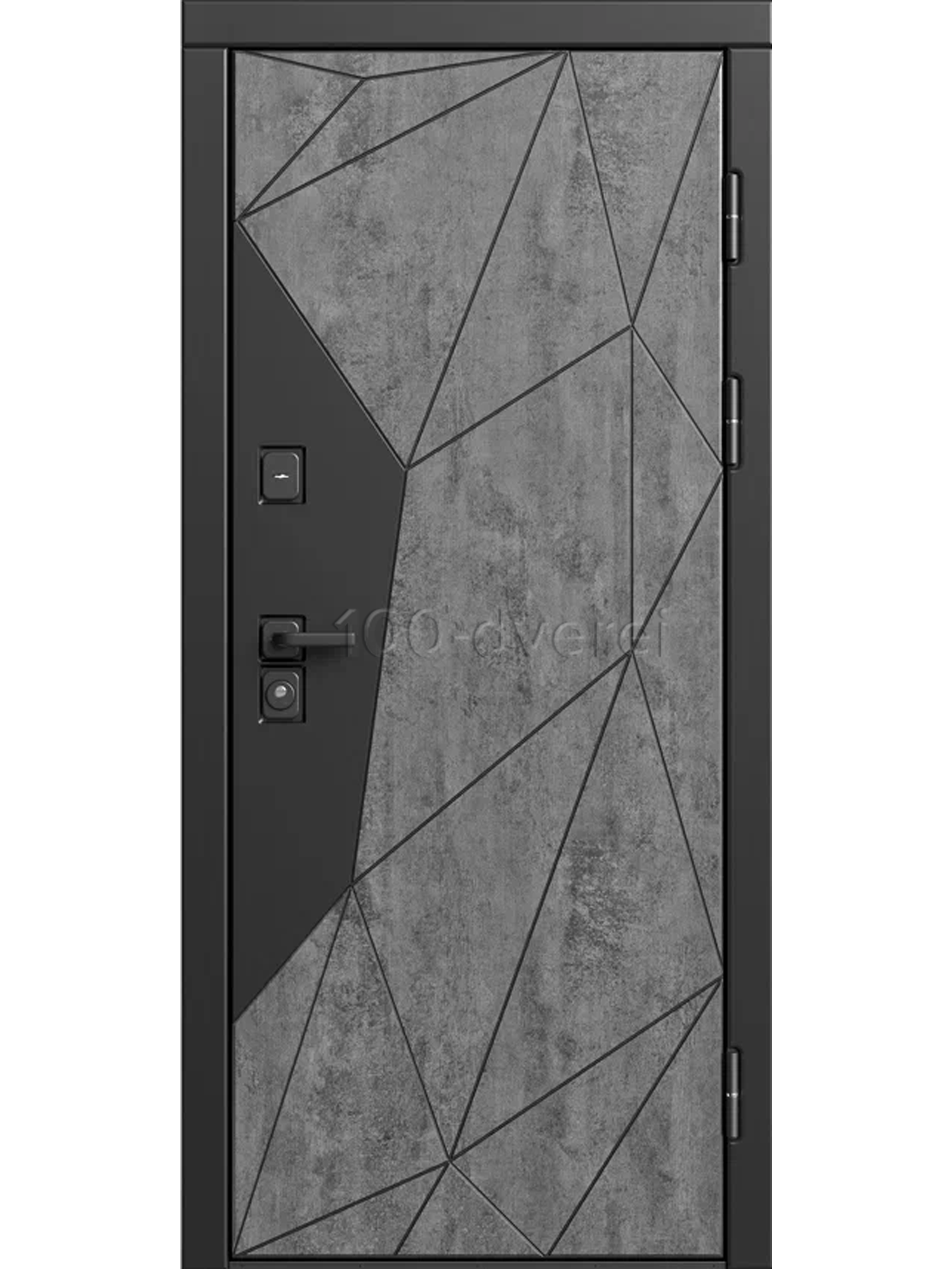Входная дверь Проекция Бетон