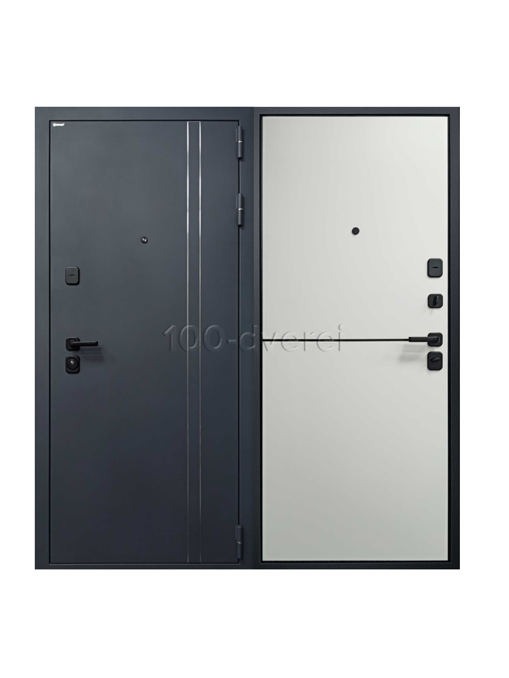  Дверь входная Flat 90 Муар