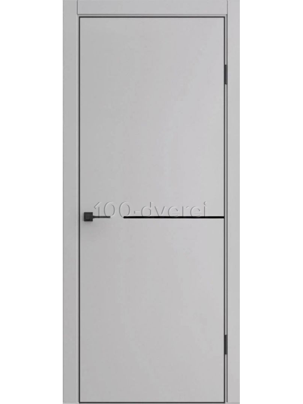 Межкомнатная дверь Депро 50.1 Silver Gray