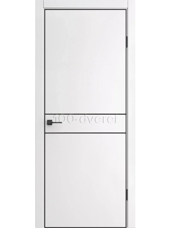 Межкомнатная дверь Депро 52 White Pearl