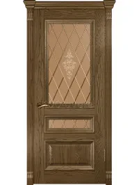 Межкомнатная дверь Фараон 2 багет шпон