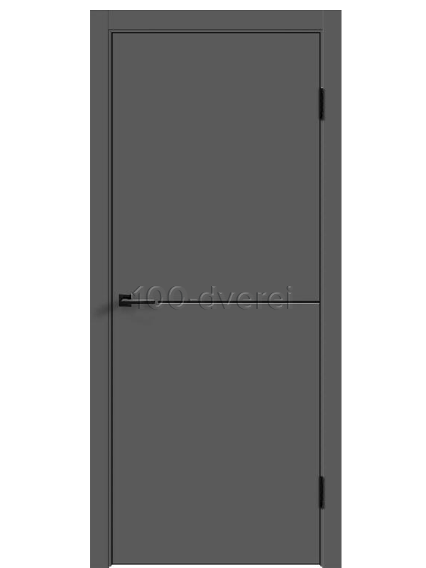 Межкомнатная дверь Алекс-1 Графит